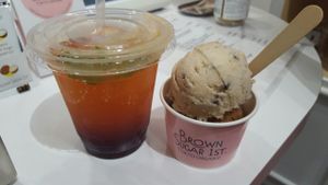 ice cream at Brown Sugar 1st - Pop-Up in Tokyo