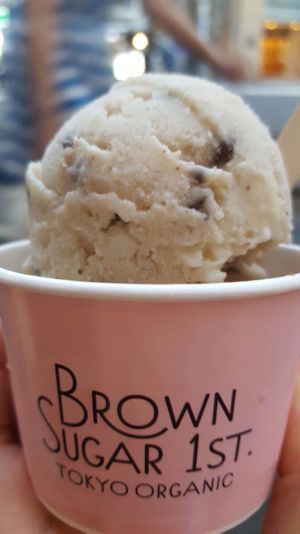 Mint chocolate chip ice cream at Brown Sugar 1st - Pop-Up in Tokyo