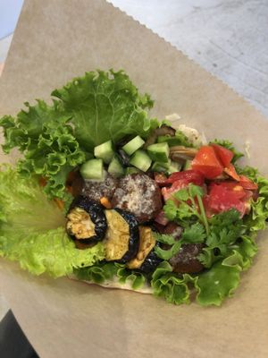 Falafel sandwich  at Brown Sugar 1st - Pop-Up in Tokyo