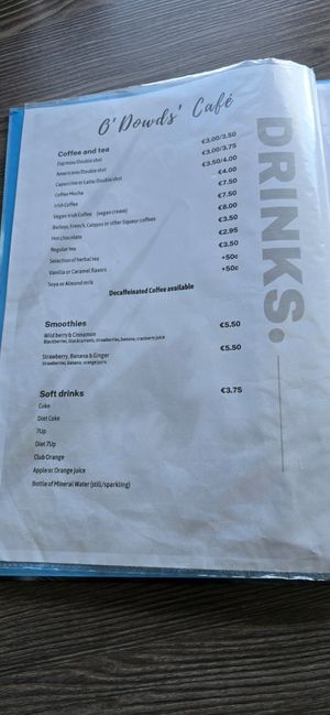  at O Dowds Cafe in Roundstone