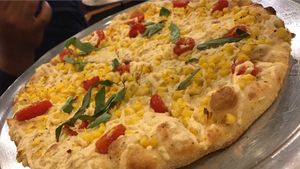 Delicious  at Veggie Crust in Somerville