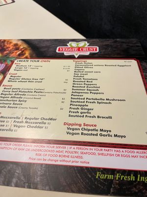  at Veggie Crust in Somerville