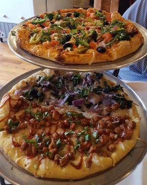  at Veggie Crust in Somerville