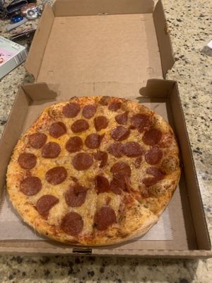 Beyond vegan pepperoni   at Veggie Crust in Somerville