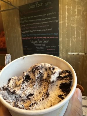   at Veggie Crust in Somerville