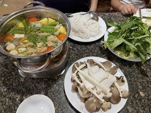 Mushroom hotpot  at Khai Tam - Phan Chu Trinh in Da Nang