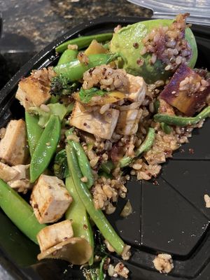 Teriyaki tofu something (delicious but kinda small)  at True Food Kitchen - W Ave in Austin