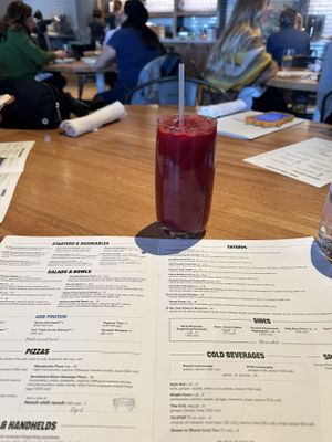 Beet juice   at True Food Kitchen - W Ave in Austin