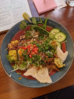 Vegan Bowl from seasonal menu 07.2021 at 36 Pho Co in Weimar