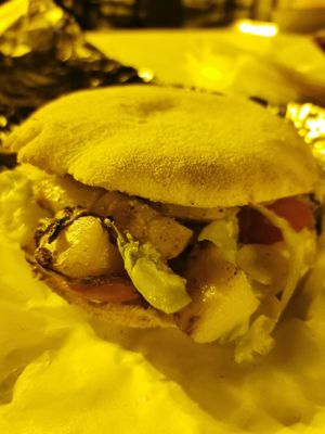 Panino Melissa. Buonissimo at La Bottega Pizzeria in Sassari