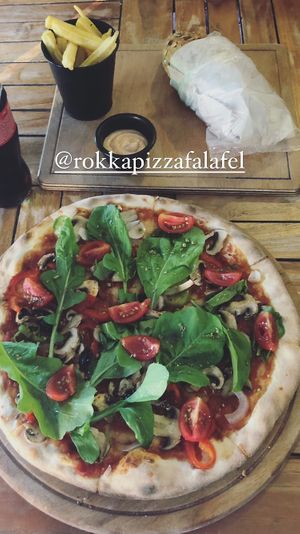 Vegan Pizza  at Rokka in Antalya