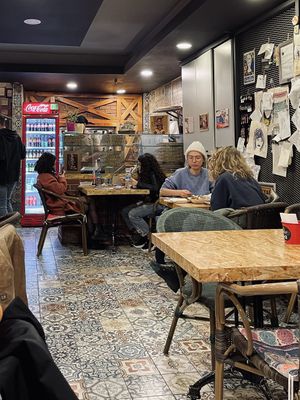 Ground floor seating #Veganuary at Rokka in Antalya