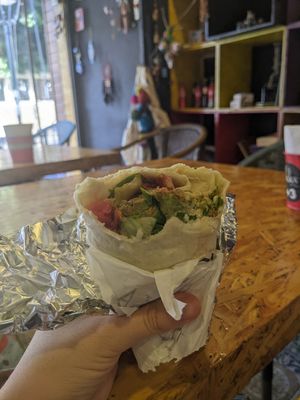 Vegan falafel 42₺ at Rokka in Antalya