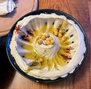 Hummus at Rokka in Antalya