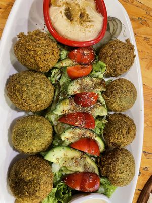 Falafel plate  at Rokka in Antalya