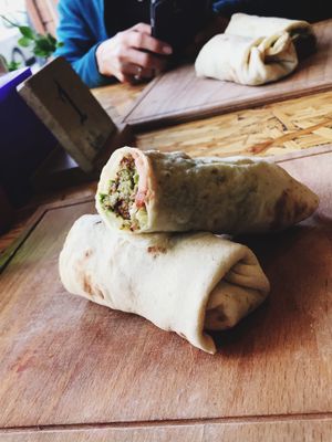 Falafel Wrap at Rokka in Antalya