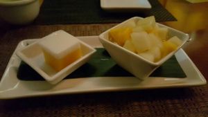 sobremesa vegana at Es-sencia in Ubatuba