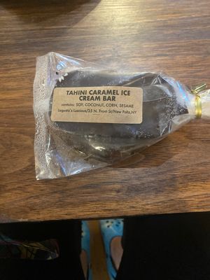 Ice cream bar at Lagusta's Luscious Cafe in New Paltz