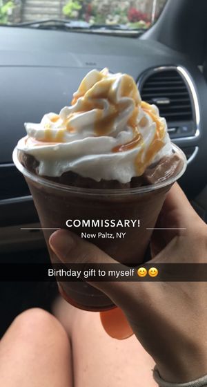 If you don’t take yourself out to Commissary for your birthday, you’re doing it wrong  at Lagusta's Luscious Cafe in New Paltz