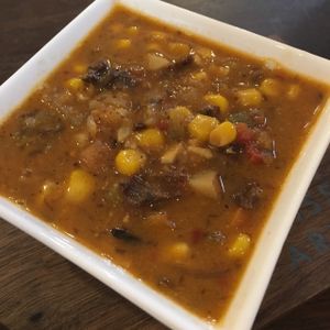 Corn Chowder  at Lagusta's Luscious Cafe in New Paltz