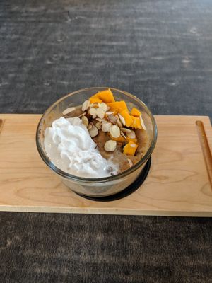 Rice pudding at Lagusta's Luscious Cafe in New Paltz