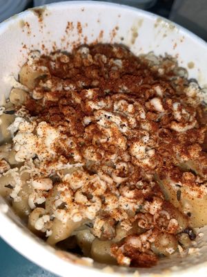 Mac and cheese (a MUST have)  at Lagusta's Luscious Cafe in New Paltz