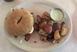 Rise and Shine Breakfast Sandwich at Arsaga's at the Depot in Fayetteville