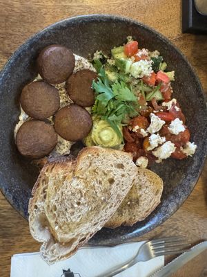 Mezze Platter  #Veganuary at Bubba's - Ban Tai in Koh Phangan