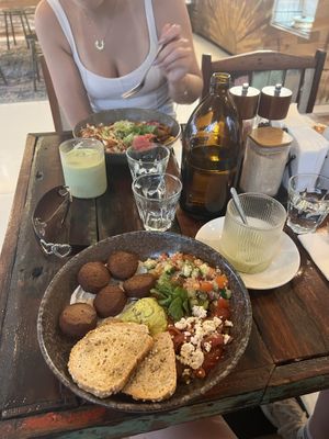 Mezze plate   at Bubba's - Ban Tai in Koh Phangan