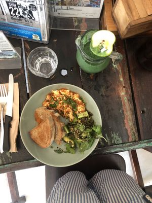 Tofu scramble  at Bubba's - Ban Tai in Koh Phangan