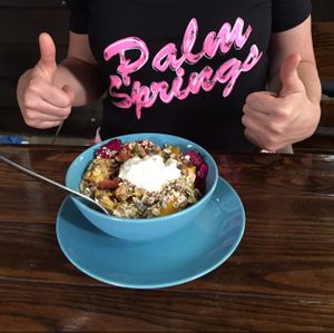 muesli at Bodhi Tree Cafe in Chiang Mai