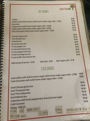   at Bodhi Tree Cafe in Chiang Mai