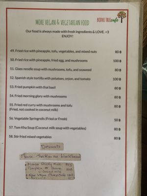   at Bodhi Tree Cafe in Chiang Mai