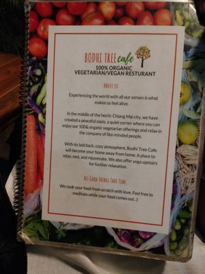 #Veganuary at Bodhi Tree Cafe in Chiang Mai