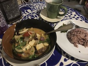   at Bodhi Tree Cafe in Chiang Mai