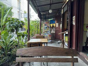 Nice Atmosphere  at Bodhi Tree Cafe in Chiang Mai