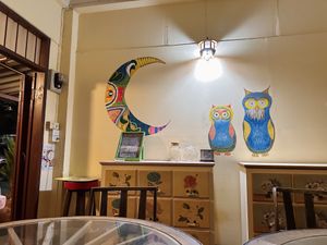 Restaurant interior   at Bodhi Tree Cafe in Chiang Mai