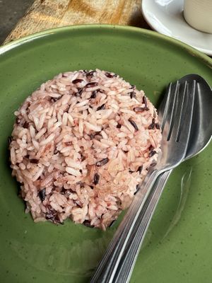Side of rice  at Bodhi Tree Cafe in Chiang Mai