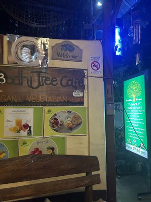   at Bodhi Tree Cafe in Chiang Mai