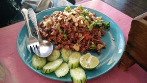 Yummmmiiii at Bodhi Tree Cafe in Chiang Mai