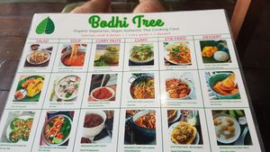 Information about vege/vegan cooking course at Bodhi Tree Cafe in Chiang Mai