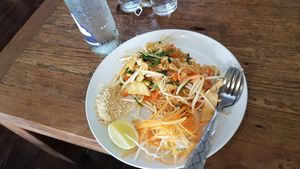 Pad Thai at Bodhi Tree Cafe in Chiang Mai