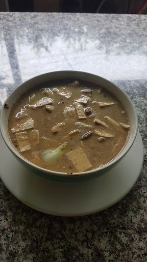 My massaman curry at Bodhi Tree Cafe in Chiang Mai