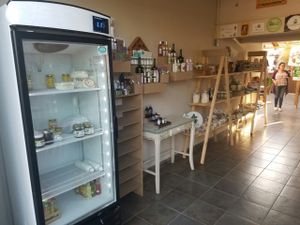 products at El Patio Organico in Tijuana