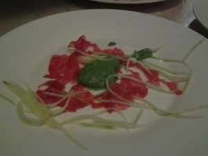 Healthy, fresh and colourful at Due Di Moro in Gardone Riviera