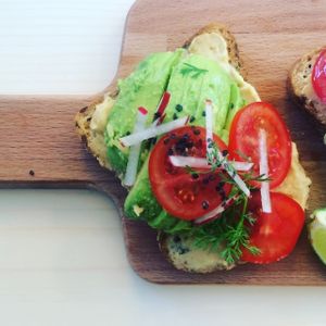 Avocado Toast- gluten free at Barbarella Arkade in Ljubljana
