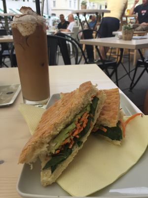 Sandwich  at Barbarella Arkade in Ljubljana