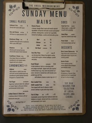   at The Angel Microbrewery in Nottingham