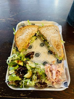 Tempeh sandwich   at The Angel Microbrewery in Nottingham