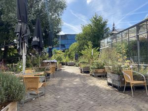 Terrace  at Mediamatic ETEN in Amsterdam